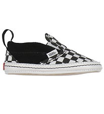 Vans Shoes - Slip-On V Crib - Black/True White