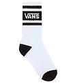 Vans Socks - Drop V Logo Crew - White/Black