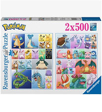 Ravensburger Puzzel - 2x500 Bakstenen - Pokémon Collectie