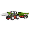 Bruder Tractor - RoadMax w. Front loader and Trailer - 03452