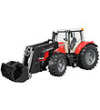 Bruder Tractor - Massey Ferguson 7624 w. Front loader - 03047