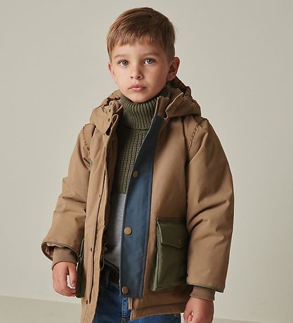 MarMar Winter Coat - Grandmothers - Walnut Block