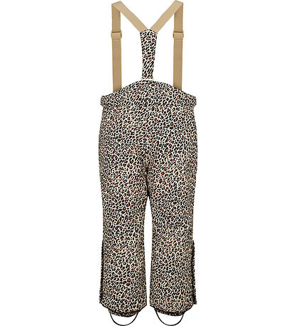 MarMar Ski Pants w. Suspenders - Orla - Leopard