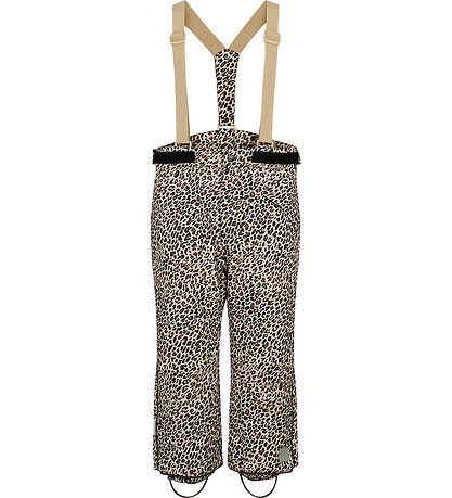 MarMar Ski Pants w. Suspenders - Orla - Leopard