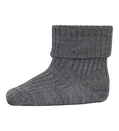 MP Socks - Wool - Hilde Baby - Grey Melange