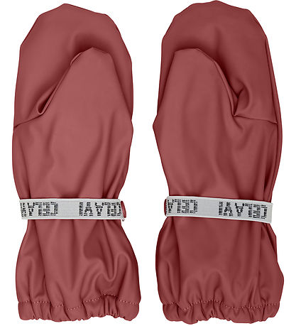 CeLaVi Mittens w. Fleece - PU - Apple Butter