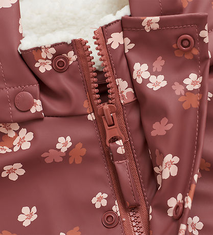 CeLaVi Regenjas m. Fleece - Apple Boter