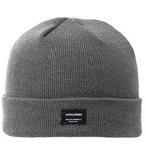 Jack & Jones Mütze - Strick - JacDna - Grey Melange