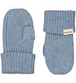MarMar Vettlingar - Ull - Prjónað - Alvilda Baby - Monsoom Blue 