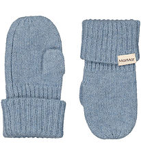 MarMar Mittens - Wool - Knitted - Alvilda Baby - Monsoom Blue Me