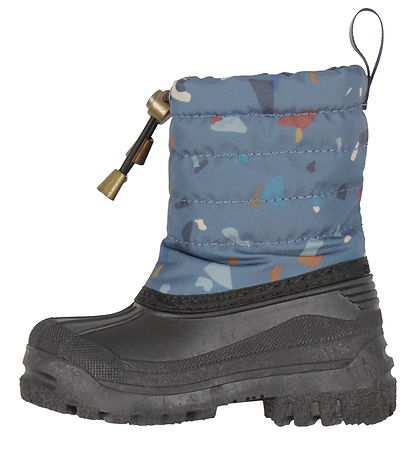 Mikk-Line Winter Boots - Orion Blue w. Print