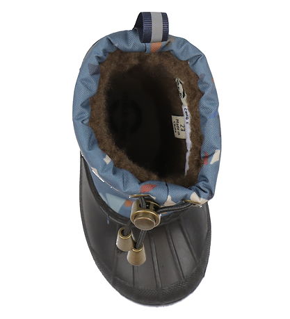 Mikk-Line Winter Boots - Orion Blue w. Print