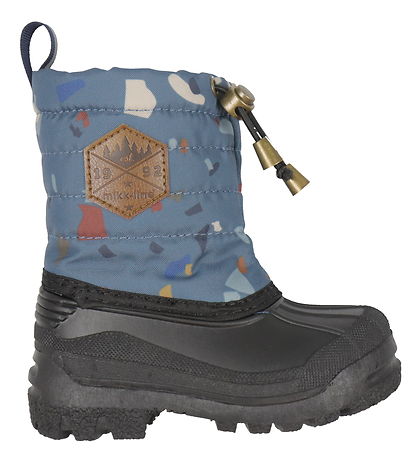 Mikk-Line Winter Boots - Orion Blue w. Print