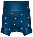 Vanilla Copenhagen Swim Diaper - Neo - Royal Blue Crown