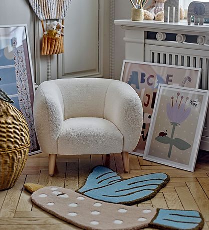 Bloomingville Lounge chair - Cade - White