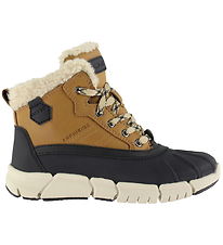 Geox Kuldastígvél - Tex - Flexyper - Svart/Brúnt