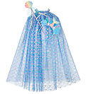 Souza Costume - Cloak w. Magic Wand/Tail - Marlya Mermaid - B