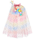 Souza Costume - Cape w. Magic Wand/Horn - Unicorn - Multicolour
