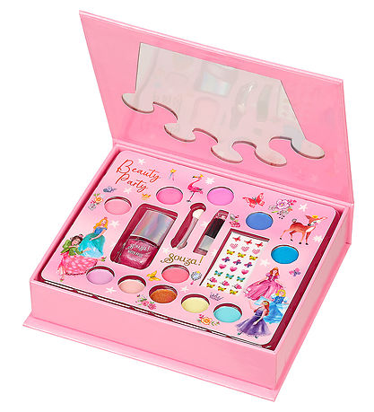 Souza Make up sett - Augnskuggi/Naglalakk/Límmiðar - Króna