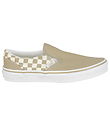 Vans Shoes - Classic Slip-On - Brown/White Check