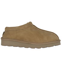 Rosemunde Slippers - Suede - Almond