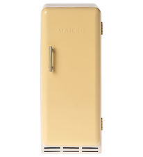 Maileg Miniature Refrigerator - Rabbit - Metal - Yellow
