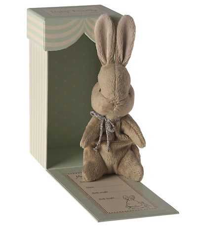 Maileg Soft Toy - My First Bunny - 14 cm - Brown