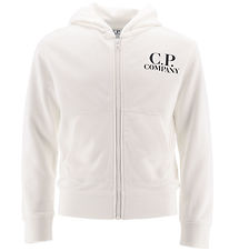 C.P. Company Cardigan - Gaze White m. Sonnenbrille