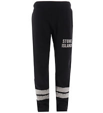 Stone Island Jogginghosen - Schwarz m. Reflektierend