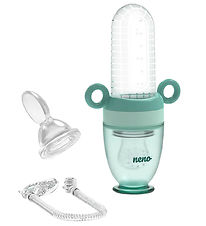 Neno Food Feeder m. Lepel - Gusto - Mint Groen