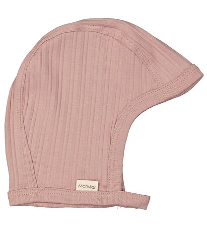 MarMar Ungbarnahúfa - Rib - Modal - Light Plum