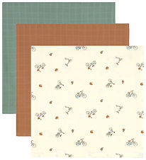 Cam Cam Muslin Cloths - 70x70 cm - 3-Pack - Bicycles