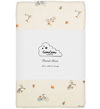 Cam Cam Bed Sheet - 60x120x15 cm - Bicycles