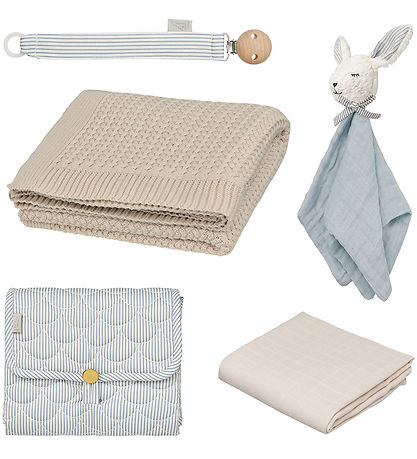 Cam Cam Gift Box - Baby shower - Classic+ Stripes Blue