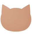 Liewood Placemat - Aura CAT - Silicone - Dark Rose