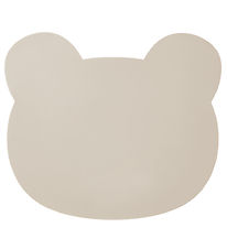 Liewood Placemat - Aura Bear - Silicone - Sandy