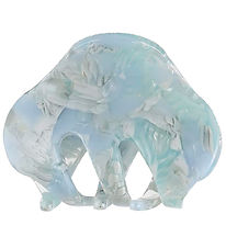 By Stær Hair Clip - Saga - 5.5x4 cm - Blue Marble