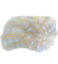 By Stær Hair Clip - Beach shell - 8x5 cm - Light blue