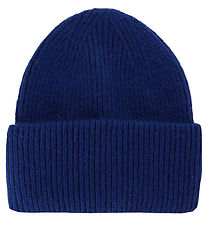 By Stær Mütze - Wolle/Polyester - Strick - Magda - Blau