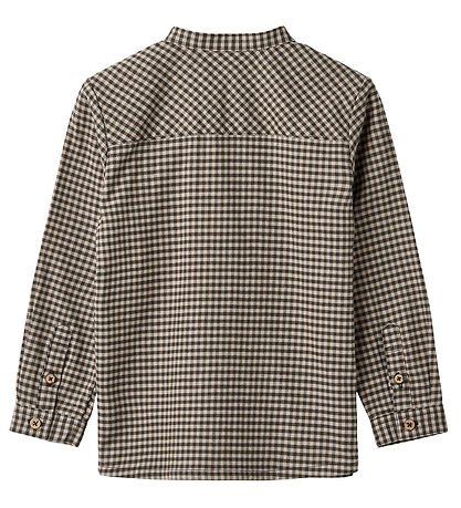 Wheat Shirt - Willum - Raven Check