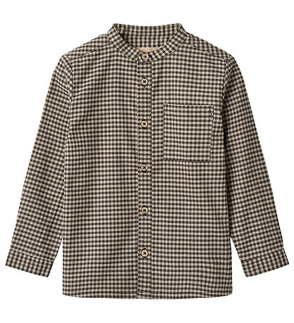 Wheat Shirt - Willum - Raven Check