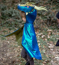 Great Pretenders Costume - Dragon - Green/Metallic