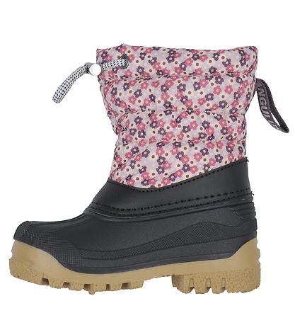 Angulus Thermo Boots w. Wool lining - Flowers Print