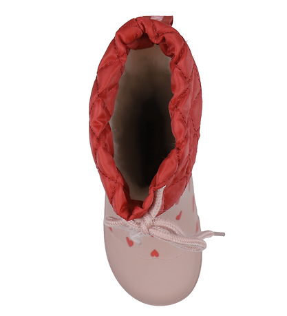 Angulus Thermo Boots w. Wool lining - Rose Hearts
