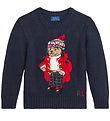Polo Ralph Lauren Bluse - Strick - Navy m. Rot