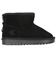 Calvin Klein Teddy Boots - Fur Boot - Black