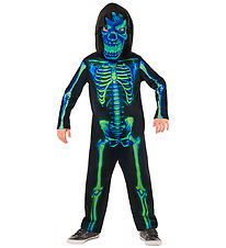 Rubies Costume - Neon Green Skeleton