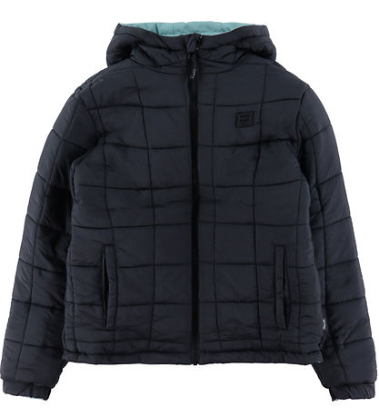 Billabong Winter Coat - Reversible - Transportation - Black/Dust