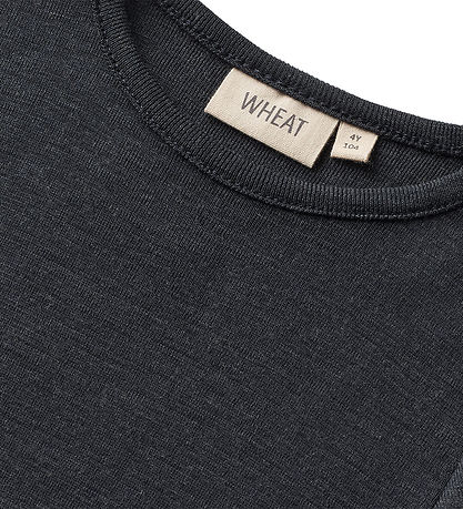 Wheat T-shirt - Wool - Seo - Navy
