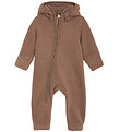 En Fant Fleece Suit - Coca Mocha
